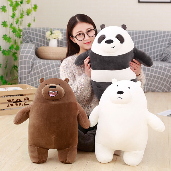 we bare bears grizzly plush