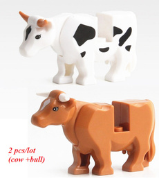 Toy, Farm, cow, figure