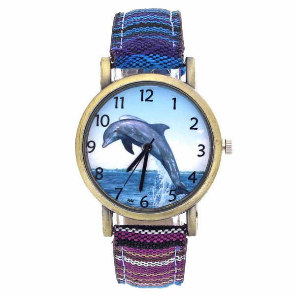 dolphin wrist watch