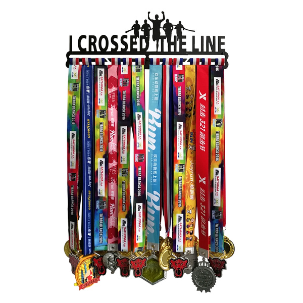 Running Marathon Race Sports Medal Display Rack Holder Hanger Organizer for Wall 