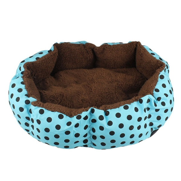 polka dot dog bed