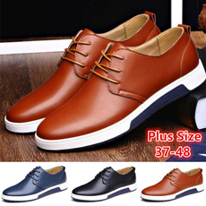 casual shoes, dress shoes, Plus Size, leather shoes