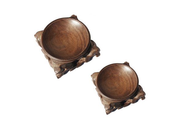 Details about   Vintage Wood Display Stand Base Holder For Crystal Ball Sphere Stone Globe  NEW