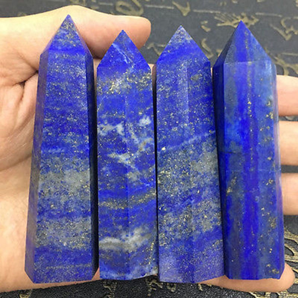 Lapis Crystal Lapis Lazuli Natural Lapis Lazuli Point Lapis Crystal Point Lapis Gifts