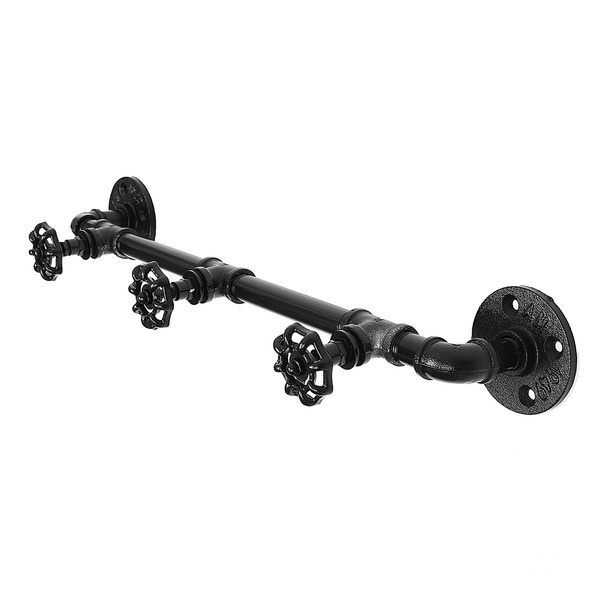 Industrial Towel Rack with Valve