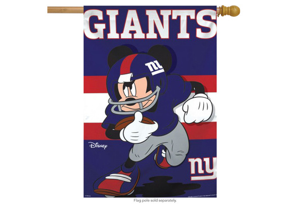 New York Giants Mickey Mouse Flag