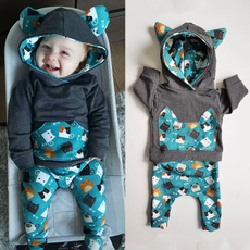 Casual Hoodie, kids clothes, pants, Kitty