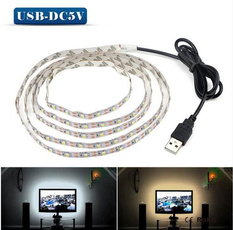 0.5M/1M DIY Decorative Lamp Camping Lights Bicycle Lights USB Power Supply LED Strip Tape TV Background Lighting 