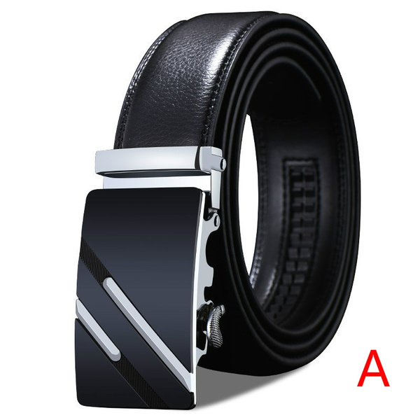 Best Quality Men Fashion Business Belts Genuine Leather Strap Male Belt for  Man Jeans Automatic Buckle Belt