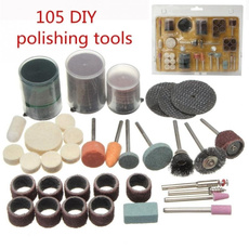 Rotary Power Tool Set Shank Sanding Polishing Cutting Grinding Tool Polishing Accessory Bitfor Dremel 105PCS