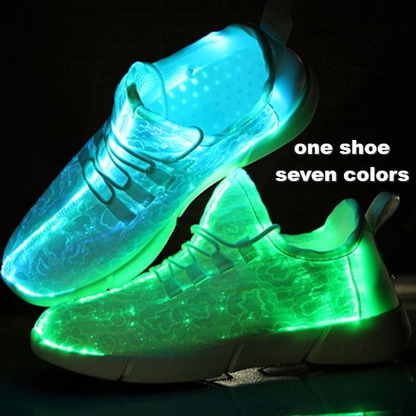 fiber optic shoes