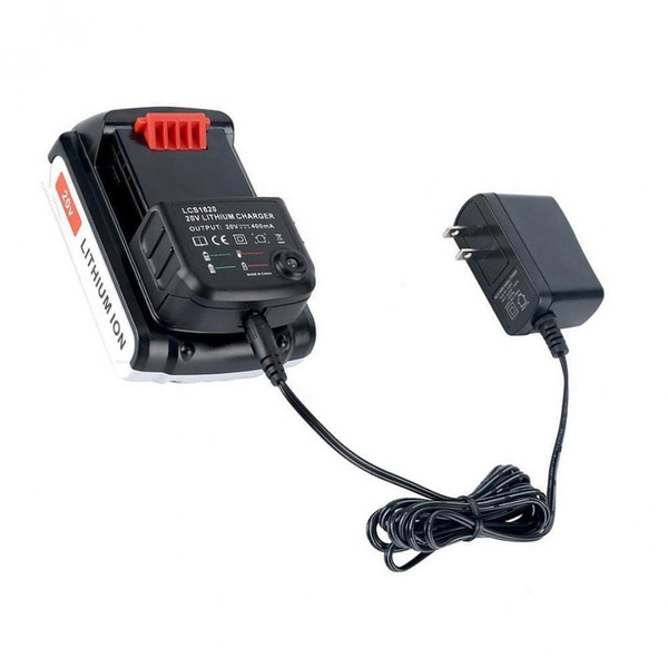 20V LCS1620 Lithium Battery Charger for All Black Decker LB20