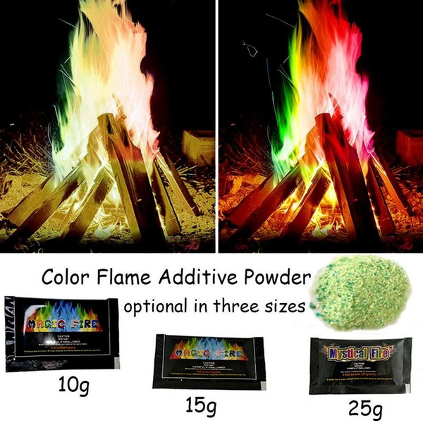 10 Pack Mystical Fire Changes the color of fire campfire fireplace Color Flame 