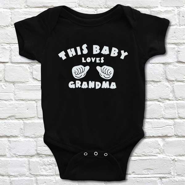 baby boy grandma onesies