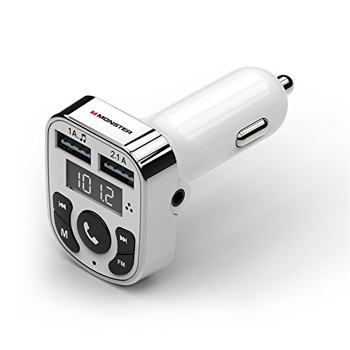Refurbished Monster WFM91001 Bluetooth FM Transmitter Car Charger Wish