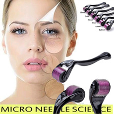 titaniummicroneedle, dermadermaroller, Makeup Tools, purple