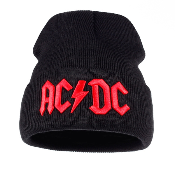 Winter Warm Beanie Hat Rock ACDC AC/DC 