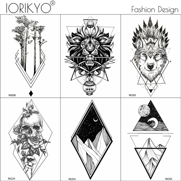 Some Triangle Tattoo Ideas that I think would look good on your forearm or  back of the calf. . . . . . If you would like to use any of my... |  Instagram