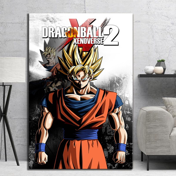 2016 Dragon Ball: Xenoverse 2/Sword Art Online Framed Print Ad