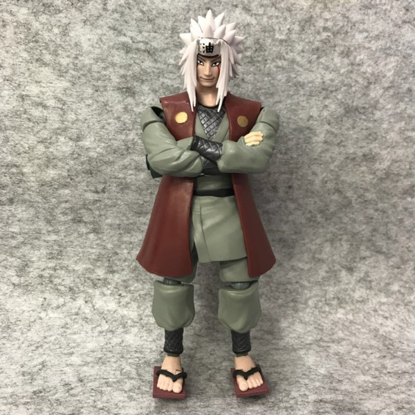 Desenhos Animados Naruto Shippuden Jiraiya Gama Sennin 886 PVC Action  Figure Y200811 Modelo Boneca De Brinquedo De $194,95