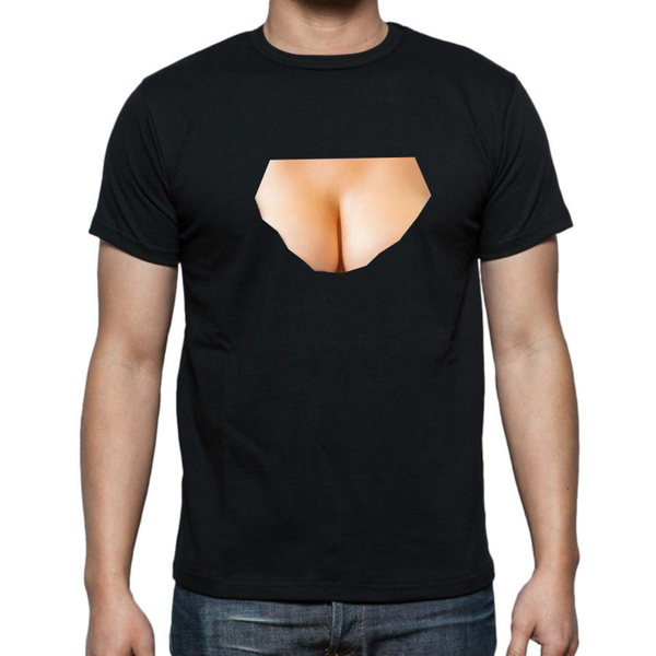 Mans Boobs Funny T Shirt | Wish Mans Boobs Funny T Shirt | Wish