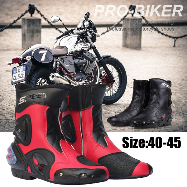 Motorcycle protective sale boots