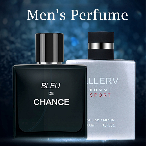 Blue De Chance Men's Perfume Cologne Long-lasting Fresh Fragrance Dating  Necessary Parfum Spray 100ml/3.3fl.oz