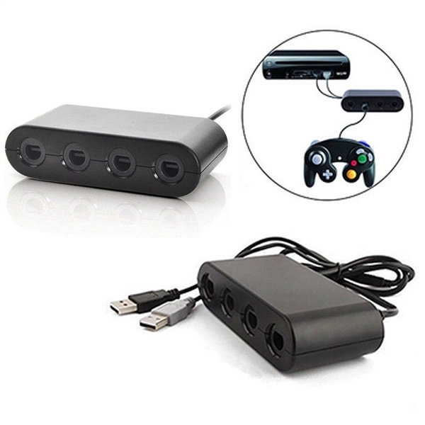 Gamecube Controller Adapter Or Wiiu Pc Switch No Driver Need And Easy To Plug Usb Gamecube Adapter Wish