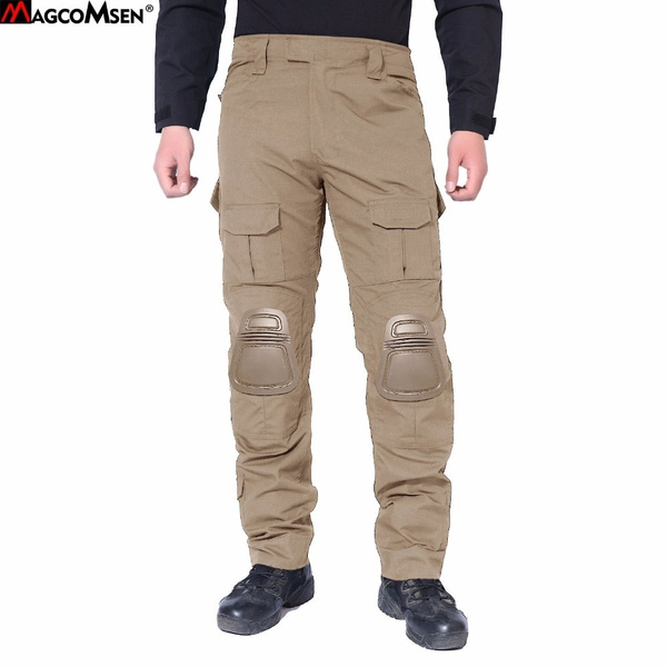 mens khaki combat trousers