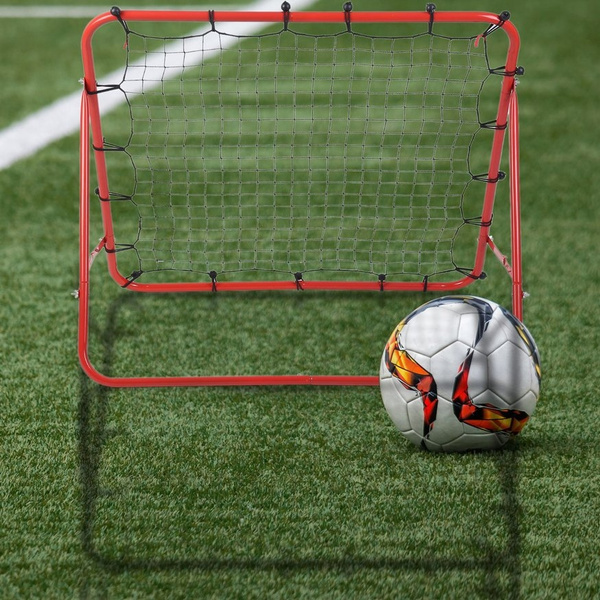 Football Soccer Kickback Rebounder Exercise Net Adjustable Angles ...