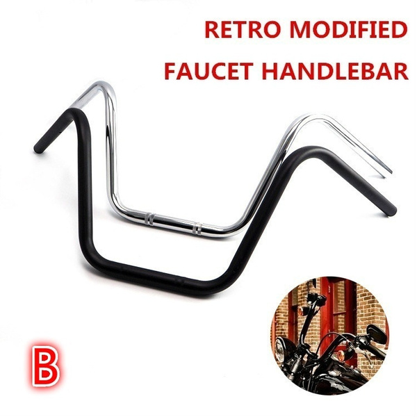 22mm Heightening Motorcycle Universal Vintage Modified Handlebar CG ...