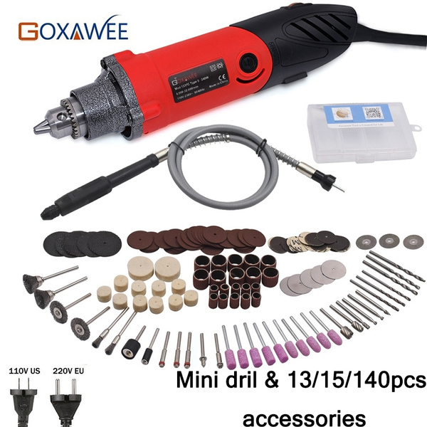 240W Mini Drill Electric Rotary Tools Dremel Style Electric Drill ...