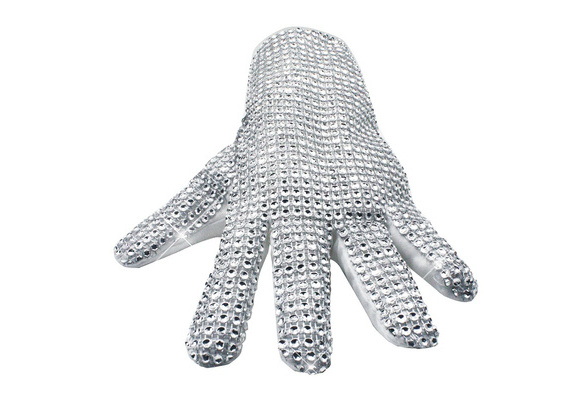 Michael Jackson Glove - Ultimate Collection Diamond Gloves - Blue