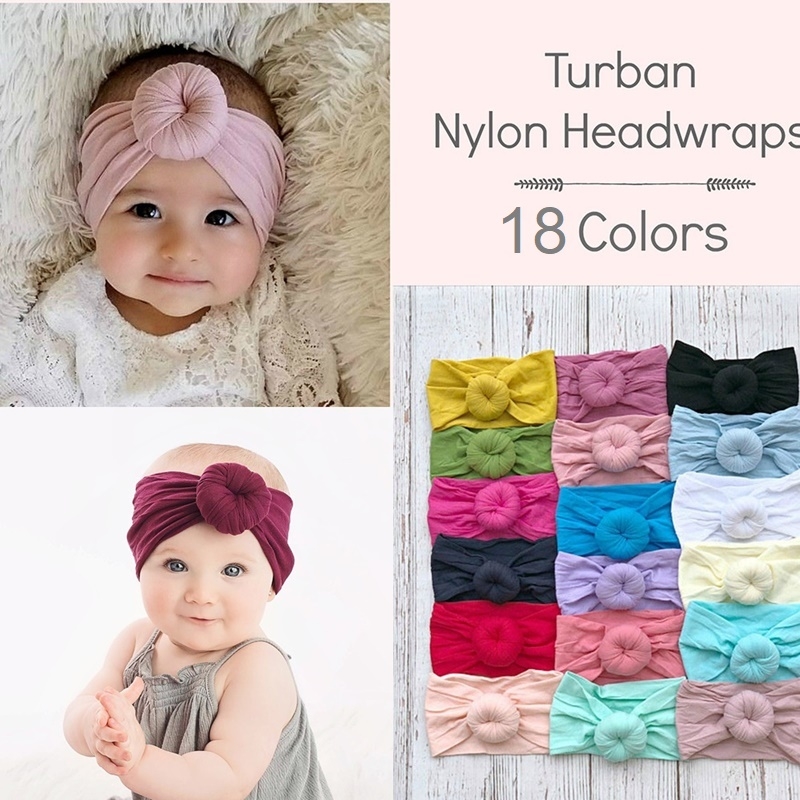 turban knot headband baby