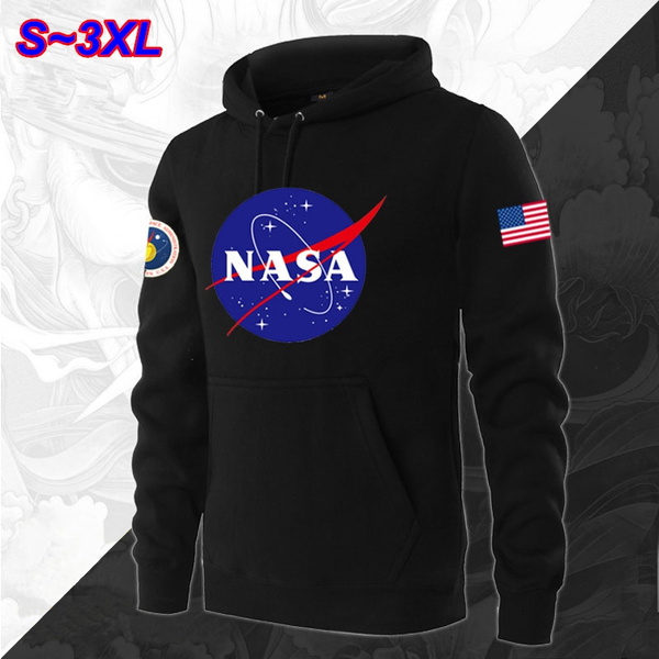 2018 Men's Casual NASA Printed Hoodies Space Dream Fall hoodies ...