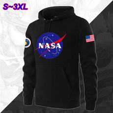 hooded, Sleeve, Space, Long Sleeve