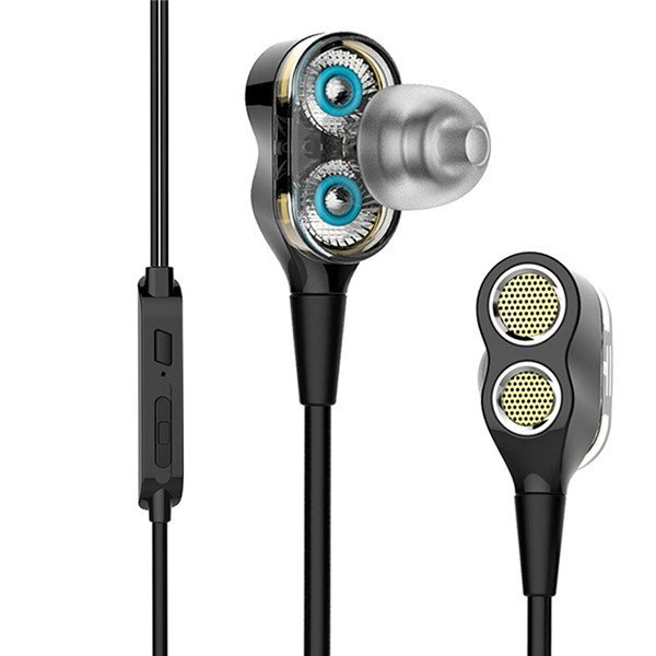 Four drive discount stereo wired earphone