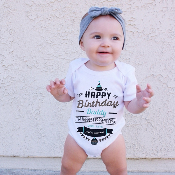 it's my daddy's birthday onesie