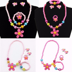 Handmade, Handmade Jewelry, flowerjewelryset, Floral