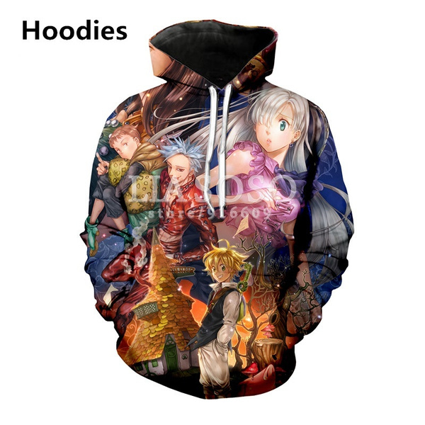 Seven deadly hotsell sins escanor hoodie