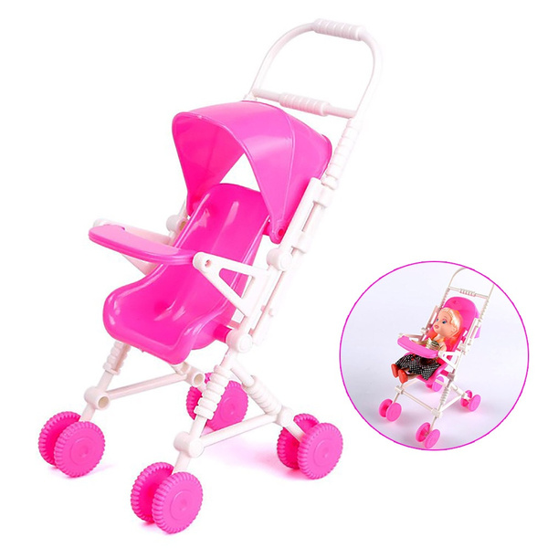 pink toy stroller