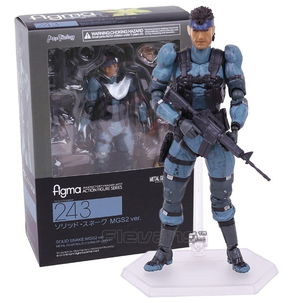 METAL GEAR SOLID 2: SONS OF LIBERTY Snake PVC Action Figure