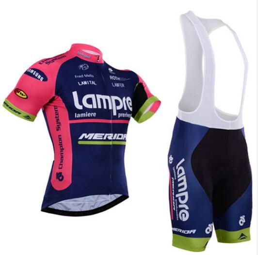 Verano blanco Lampre Merida Ciclismo set Quick-seco MTB Rosa Ciclismo ropa  maillot ropa ciclismo bike hombres Ciclismo traje Jersey | Wish