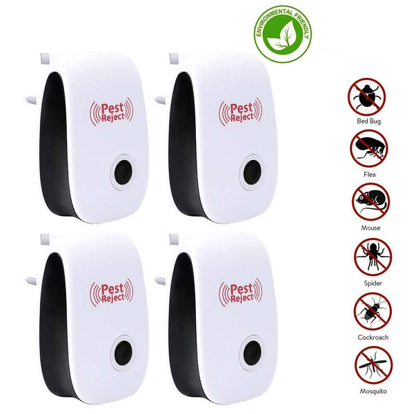 Pest Control Ultrasonic Pest Repeller Non Toxic Humans Pets Safe Electronic Plug In Repellent Indoor For Insects Mosquitoes Mice Spiders Ants Rats Roaches Wish