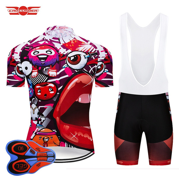 Crossrider Funny Cycling Jersey Shorts 