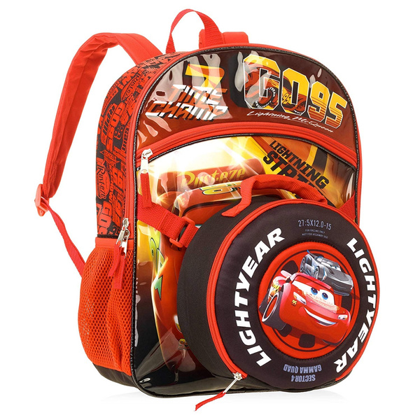 Cars backpack and clearance lunchbox