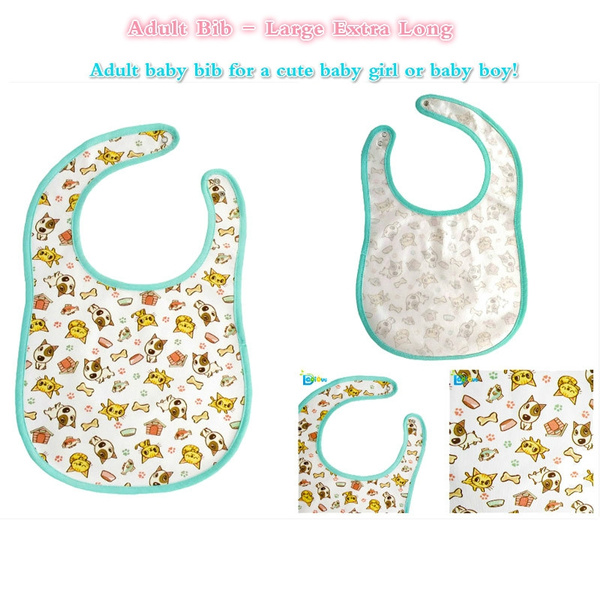 big baby bibs for adults