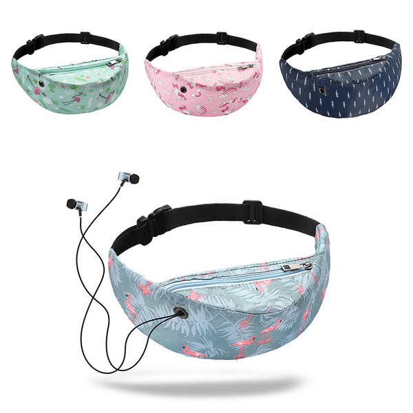 flamingo fanny pack