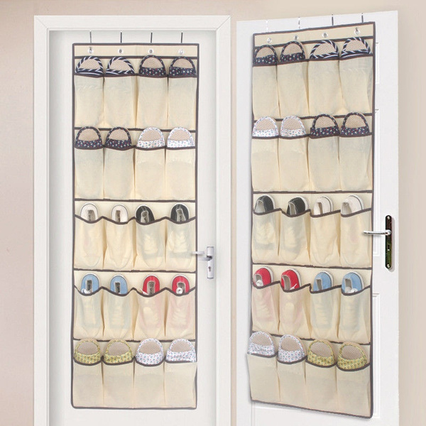 20 Pocket Hanging Door Tidy Organiser Storage Rack 