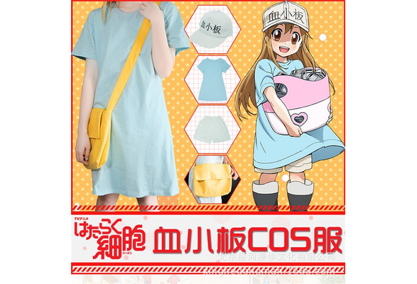 Cells At Work Cosplay Costume Platelet Cosplay Hat Neutrophil Acessories  Regulatory T Cell Cosplay Hats Hataraku Saibou